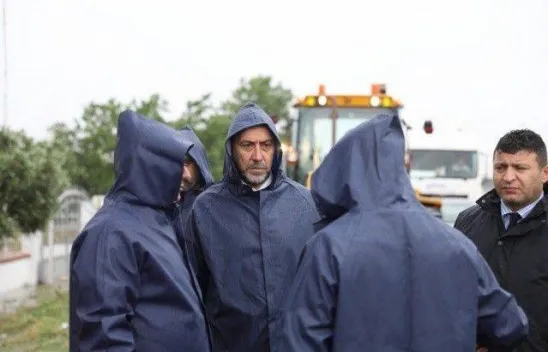 Silivri Belediyesi Yoğun Yağışta Seferber Oldu