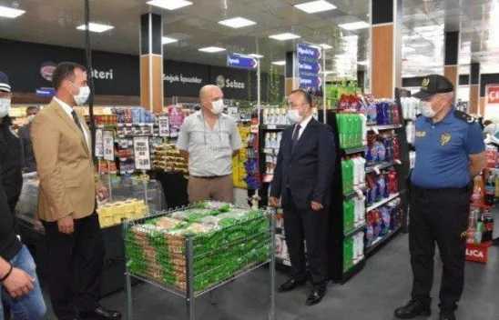 Başkan Yılmaz Kovid-19 Denetimine Katıldı