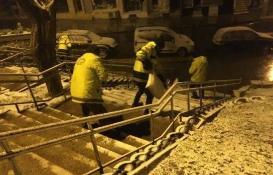 Silivri Belediyesinden Yoğun Kar Mesaisi