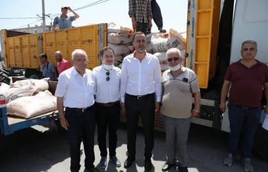 Sayalar'da Tohumluk Arpa Coşkusu Yaşandı