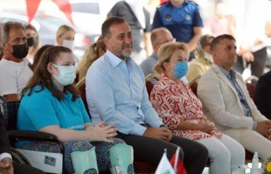 Engelsiz Yaşam ve Eğitim Merkezine Görkemli Temel Atma Töreni