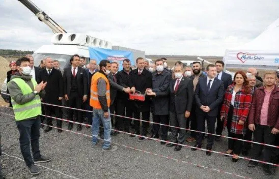 Bölgenin İlk ve Tek Hayvan Pazarı'nın Temeli Atıldı