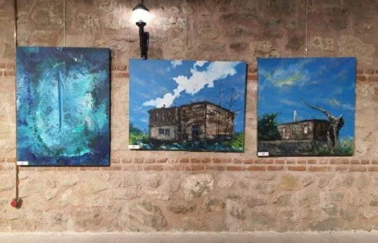 1. Uluslararası Silivri Resim Çalıştayı Sergisi Sanatseverlerle Buluştu