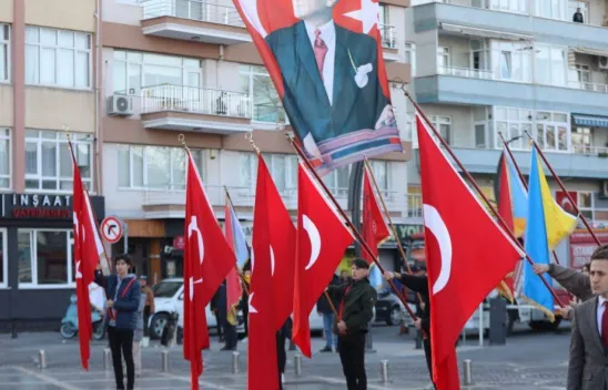 Silivri'nin kalbi 10 Kasım'da Atatürk için çarptı