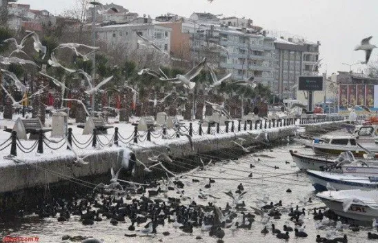 Kış mevsiminde Silivri