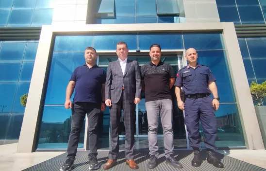 Kaymakam Toğan ve Jandarma Komutanı Torun'dan Sanayi Kuruluşlarına Ziyaret