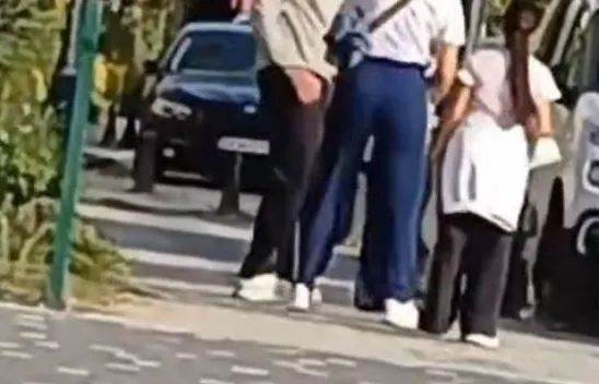 Silivri'de çocuğunun gözü önünde eşini darp etti: O anlar kamerada