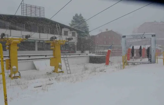 Uludağ'da kar kalınlığı 50 santimetreye ulaştı