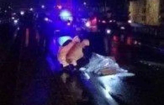 Vicdansız sürücü çarpıp kaçtı