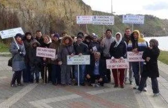 Sağlık için yürüdüler