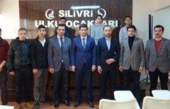 İl Başkanından Silivri Ülkü Ocaklarına ziyaret