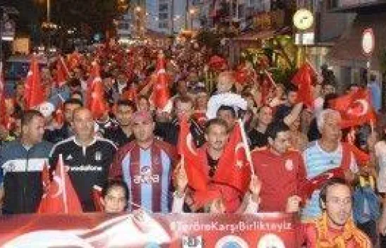 Silivri Teröre karşı birlik oldu