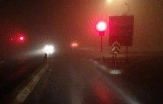 Silivri'de yoğun sis
