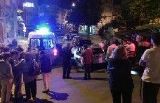 Değirmen durağında kaza 1 yaralı