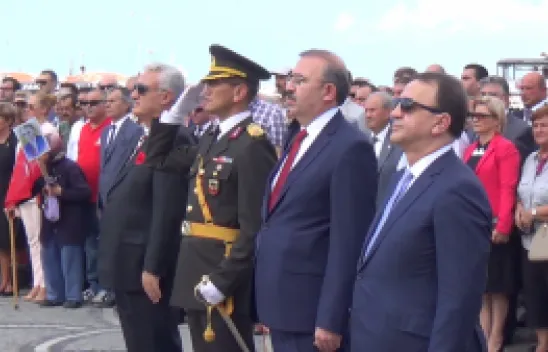 30 Ağustos Zafer Bayramı törenle kutlandı