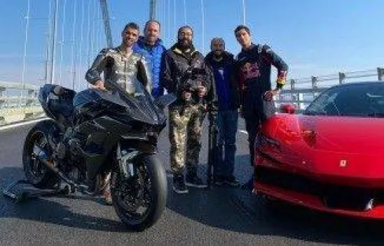 Kenan Sofuoğlu'nun çekim ekibi Silivri'den