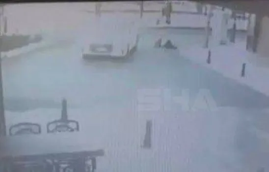 Genç kız kaza sonrası ameliyata alındı