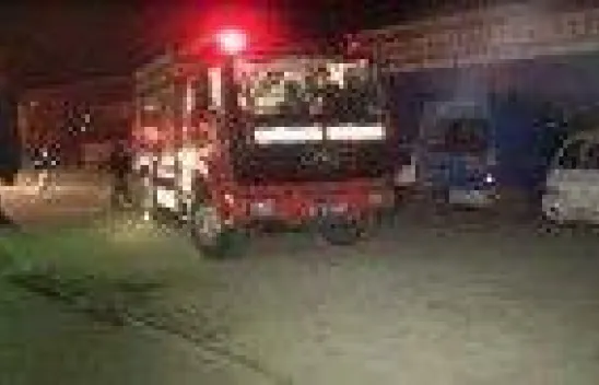 Sanayi'de yangın korku yarattı