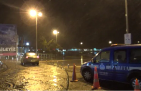 Beklenen kar yağışı başladı