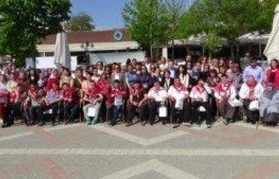 Özel bireyler askere uğurlanıyor