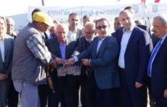 Alipaşa Sanayi Camiinin temeli atıldı