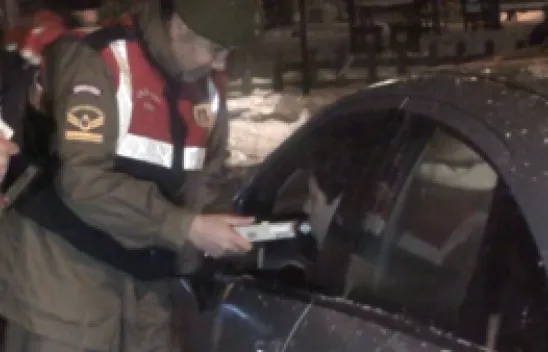 Jandarma Yılbaşında Huzur Uygulaması Yaptı