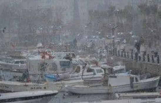 Silivri'de Kar Yağışı Etkisini Arttırdı