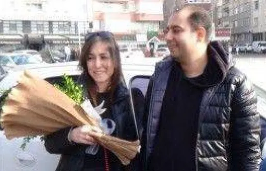 Silivri sahilinde sürpriz evlilik teklifi