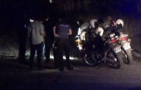 Yürüyüş yapan kadın kurşun yağmuruna tutuldu