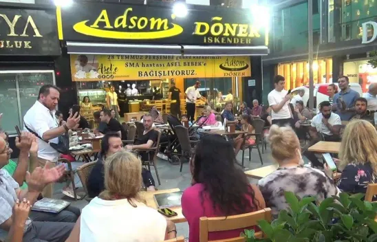 Adsom döner'den duyarlı davranış