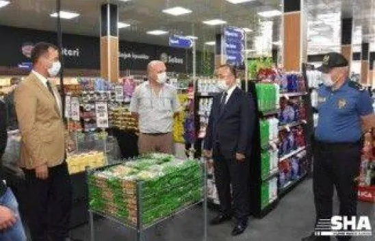 Başkan Yılmaz Kovid-19 Denetimine Katıldı
