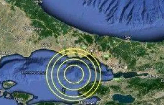 Silivri açıklarında deprem !