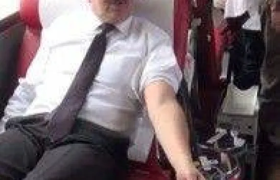 Kaymakam Faruk Bekarlar kan bağışı kampanyasına destek verdi