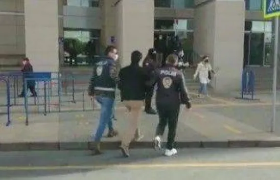 Siliviri'de kömür kırma makinesinde yakalanan FETÖ firarisinin görüntüleri ortaya çıktı