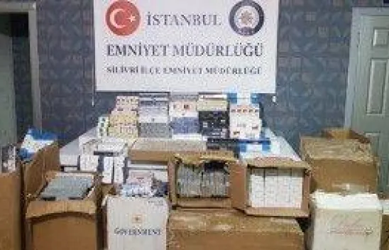 Emniyet'ten kaçak sigara ve tütün operasyonu