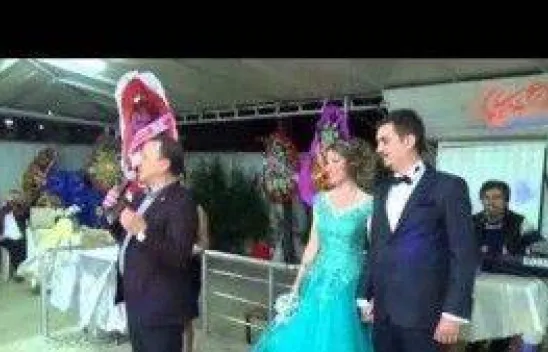 Gümüşyaka bu nişan törenini konuşuyor