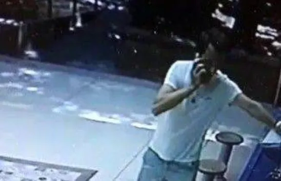 Güneş gözlüğü hırsızlığı kamerada