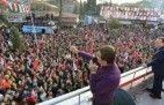 Sarıgül'ün Silivri mitingine binlerce kişi akın etti