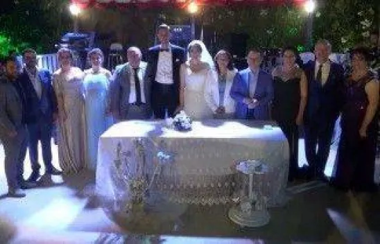 İlçe protokolünü buluşturan düğün