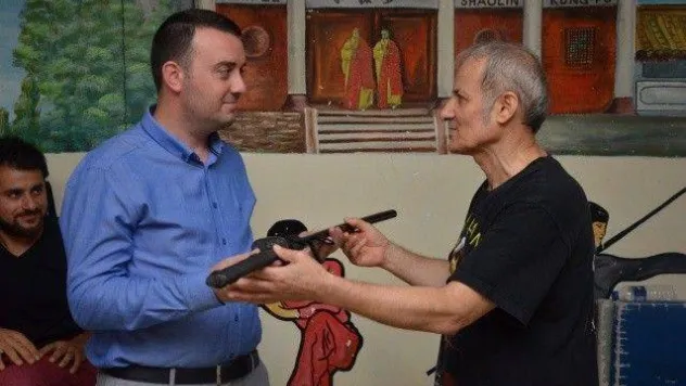 'Kılıcın Keskin Olsun Başkan Bozoğlu'