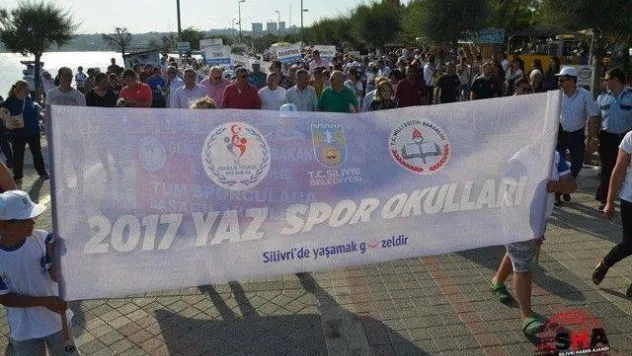 Yaz Spor Okulları'nın açılışı yapıldı