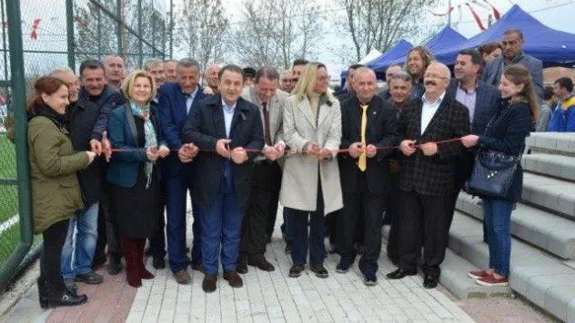 Akören Spor Sahasının Açılışı Gerçekleştirildi