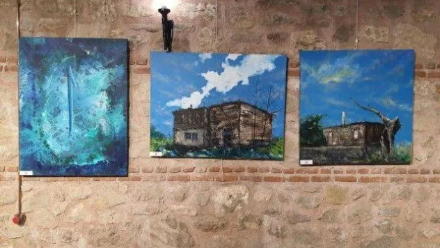 1. Uluslararası Silivri Resim Çalıştayı Sergisi Sanatseverlerle Buluştu