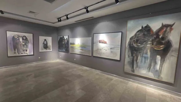 'Doğaçlama' sergisi Tekirdağ'da sanatseverlerle buluştu