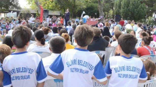 Yaz Spor Okulları törenle sona erdi