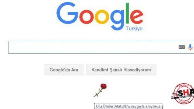 Google Atatürk'ü unutmadı