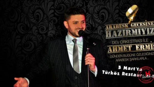 Ermiş'ten Arabesk gecesi