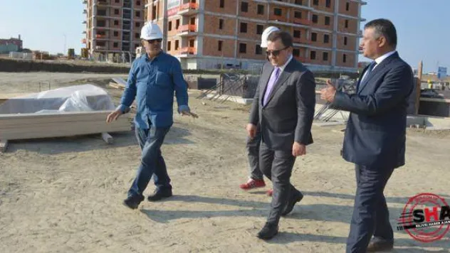 Işıklar çalışmaları denetledi