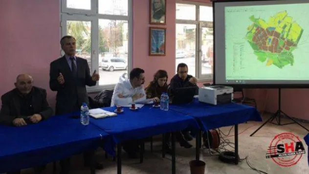 Toplantı Öncesi Çayırdere'de Bilgilendirme