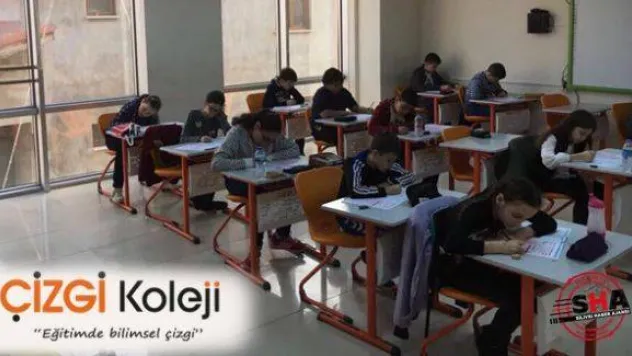Çizgi Koleji Bursluluk Sınavı Yapıldı